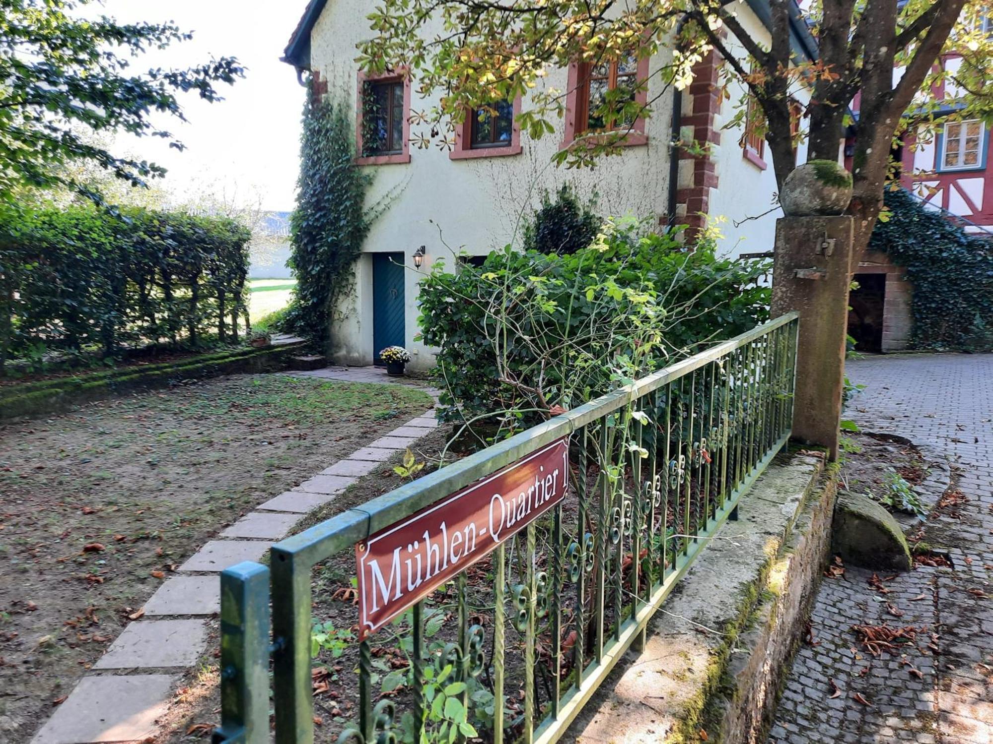 Ferienwohnung In Historischer Muehle Buchen  Exterior photo