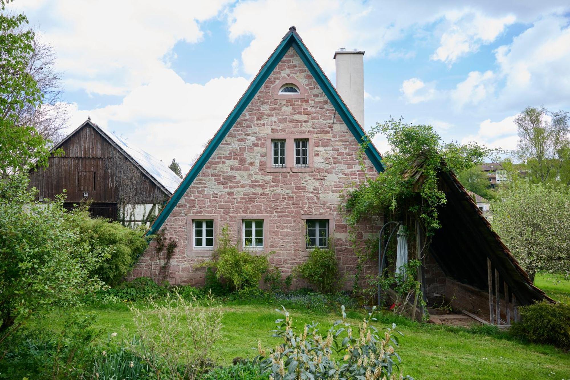 Ferienwohnung In Historischer Muehle Buchen  Exterior photo